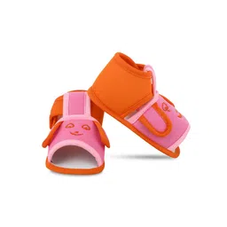 Smartots Infants Set of 3 Colourblocked Cotton Booties image 3