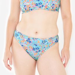 Women’s surfing bikini bottoms floral briefs - Nina multicoloured-image-4