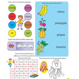 dreamland publications Dreamland Jumbo Activity Book for Children - Lots of Fun Ways to Learn with More than 365 Activities image 3