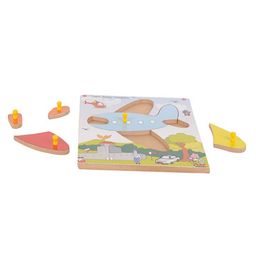 Skillofun - Wooden Theme Puzzle Standard Aeroplane image 3