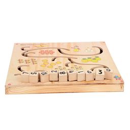 Skillofun Wooden Maze Chase Number Game image 3