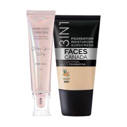 Faces Canada Glow Getter Duo Hydra Mini Foundation Absolute Ivory + Strobe Rose Gold-picture-11