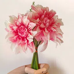 Art Street Light Pink Lily Artificial Flowers Bunch-18