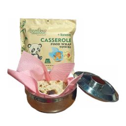 wens Assorted Bamboo Washable & Reusable Microwave Safe Roti Wrap (Pack of 15 )-picture-14