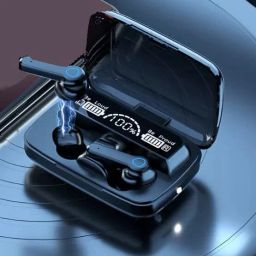 New Edition TWS M19 Gaming Earbuds Bluetooth 5.0 Wireless LED Digital Display F3 Bluetooth Headset-image-87
