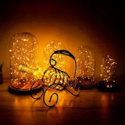 xergy 200 LEDs 20 m Yellow Steady String Rice Lights image 2