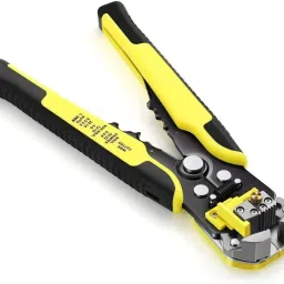 GoodsBazaar 5 in 1 Multi Wire Stripper Tool 8" Self-Adjusting Automatic Cable Cutter Crimper Network Interface Card-25