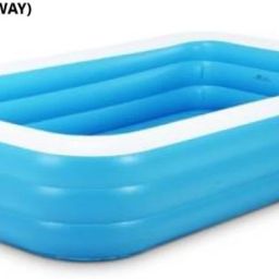 Portable Swimming Pool for Kids & Adults (10 feet) Inflatable Swimming Pool-image-46