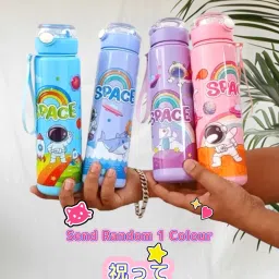 Korean Cute Water Bottle for Girls | Sipper Bottle for School Kids Use 900 ml Water Bottle-image-72