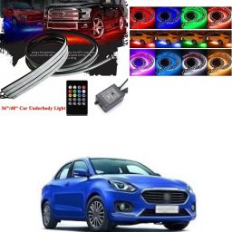 Under Car Tube Underglow Underbody System Neon Light Kit LED RGB Strip 7 Color LED Strip Under Car Tube underglow Underbody System Neon Lights Kit A173 Car Fancy Lights-image-54