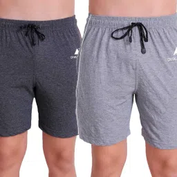 Pack of 2 Printed Men Multicolor Sports Shorts-24
