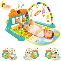 Baby Play Gym Mat And Play Piano for Kids 0-2 Years Lights & Music Activity Toy-picture-41