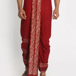 Nakshi Nakshi Block Printed Dhoti Printed Men Dhoti Printed Men Dhoti-image-17