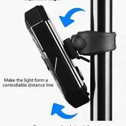 dstechbar Bicycle FY 1820 Waterproof Remote Control System Dipper & Indicator LED Light LED Rear Break Light image 3