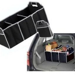 Sorting Box Foldable Trunk Organizer/Multipurpose Organizer Folding Collapsible Foldable Cargo Storage Box Bag Case Car Boot Trunk Organizer-image-9