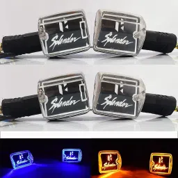 Front, Rear LED Indicator Light for Honda, Hero Splendor NXG, Splendor Plus, Splendor Pro, Splendor pro classic, Splendor-35