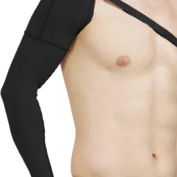 Medical Compression Right Hand Arm Sleeve with strap | Lymphedema |Burn Men, Women Compression-picture-25