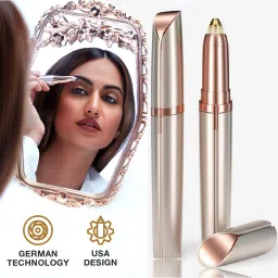 BeeDuck Travel Machine Trimmer Pen For Eyebrow, face, Nose, Ear, Bikini Area Trimmer Trimmer 120 min Runtime 0 Length Settings-image-2