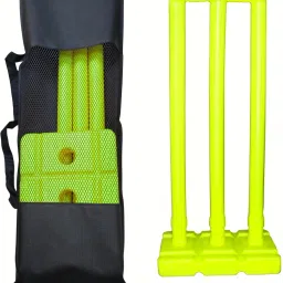 NEON 24 Inch Cricket Stump Set for Kids – Durable Plastic, Safe & Lightweight-image-8