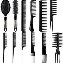 12 Pieces Hair Brush Comb Set Paddle Hair Brush De-tangling Brush Hair Styling-image-16