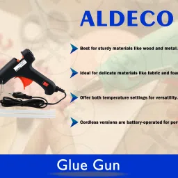 aldeco All-in-One 9 Tools Soldering Iron Set with Jumper Wire and Assorted Tools 60 W Temperature Controlled image 5