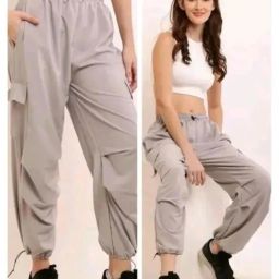 Women Solid Beige Track Pants-image-77