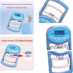 Electronic Hand Strength Analyzer with Display Dynamometer Physiotherapy Medical Reacher & Grabber-image-14