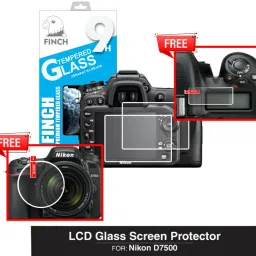 FINCH Edge To Edge Tempered Glass for NIKON D7500 DSLR CAMERA-image-74