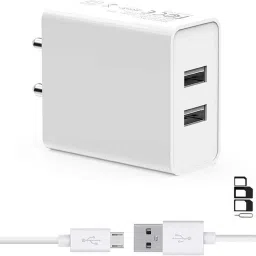 Wall Charger Accessory Combo for Oppo U3, Oppo R1x, Oppo A31, Oppo Mirror 3, Oppo Joy Plus, Oppo R5 Oppo N3, Oppo R1S, Oppo Neo 3, Oppo Find 5 Mini, Oppo R2001 Yoyo, Oppo R1001 Joy, Oppo Neo 5, Oppo N1 Mini, Oppo R3, Oppo Find 7, Oppo Find 7a, Oppo Neo, Oppo R1 R829T Dual Port Charger Original Adapter Like Wall Charger, Mobile Power Adapter, Fast Charger, Android Smartphone Charger, Battery Charger, High Speed Travel Charger With 1 Meter Micro USB Cable Charging Cable Data Cable-picture-17