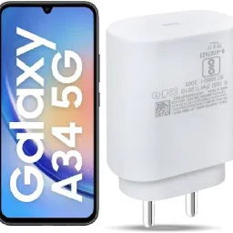 Zybux Original 25W USB-C Samsung Galaxy A34 5G Mobile Super Fast PD Charger Adapter Charging Pad-picture-8