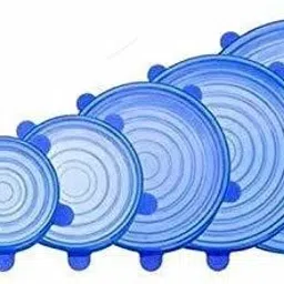 Silicone Reusable Safety Stretch Dishwasher Microwave Flexible Lids 10 inch Lid Set-26