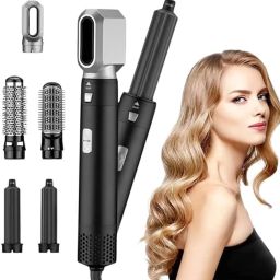 Lipzie 5 in 1 Multifunctional Hair Dryer Styling Tool Electric Hair Styler-image-14