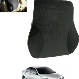 Black Velvet Car Pillow Cushion for Toyota-47