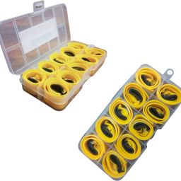 10-Pack Yellow Replacement Flat Bands | 20CM | 0.75MM | High Elastic Latex Slingshot-image-11
