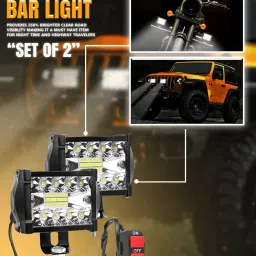 Best*Value Pack of 2 IP67WaterProof 18 LED Light Switch universal cars/bikes/etc Back Up Lamp Car, Motorbike, Truck, Van LED (12 V, 36 W)-6