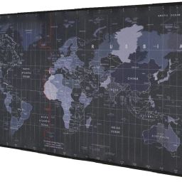ASTIKAYA World Map Extended Anti Slip Rubber Gaming Stitched Mouse Pad Desk Mat 70X30 Mousepad-image-62