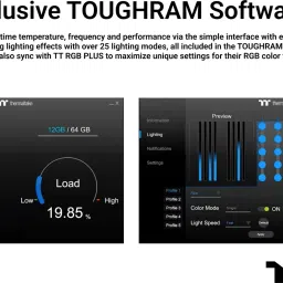 Thermaltake TOUGHRAM RGB DDR4 8 GB (Dual Channel) PC (RG28D408GX2-3600C18A) image 5