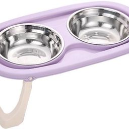 Pet Bowls with Non-Slip Stand Plastic, Stainless Steel, Polypropylene Pet Bowl & Bottle-image-10