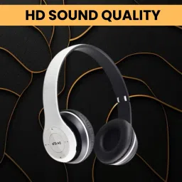 R47 Wireless (Portable Bluetooth Headphone) with Microphone, SD Card SupportW164 Bluetooth Headset-image-79