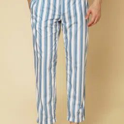 Urban Scottish Men Striped Lightweight Digital Print Pyjama Men Pyjama-image-9
