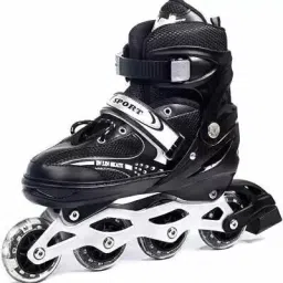 High quality Skating Shoe have different size and with PU LED wheel Skates In-line Skates - Size 6-9 UK-6