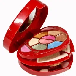 Ashyra Heart Shape Small Red Makeup Kit image 2