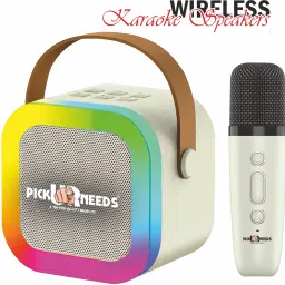 Kids Karaoke 4 Multiple Voice Mike With Bluetooth Speaker RGB Disco Party Light-12