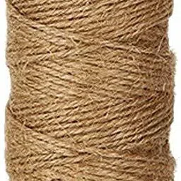 Natural Jute Twine Ropes - Camping Rope, Multi Purpose Utility.(100 Meter 4 mm ) Brown-16