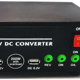 BALRAMA 24 Volt DC to 220 V AC Converter DC Convertor Solar Charger Power Smps Adaptor Combo Set-image-5