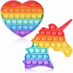 Pop it Fidget Toy pop it Combo pop it Fidget Toy Under Stress Relief Toys & Anti-Anxiety Sensory Bubble Toys Set for Autism to Relieve Stress.-13