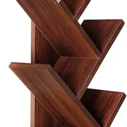 7-Tier Book Rack,Storage Of Book Case,Free-Standing Books Holder Engineered Wood Open Book Shelf-17