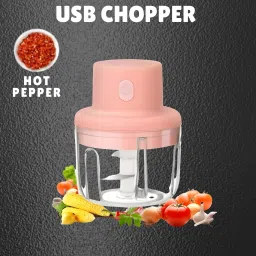 Electric Chopper, Rechargeable Chopper for Kitchen Vegetable & Onion Garlic B2 Electric Vegetable & Fruit Chopper-image-1