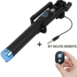 POZUB Mobile Wired Selfie stick tripod mobile holder +Bluetooth Remote Photo Shutter Tripod, Monopod, Monopod Kit, Tripod Kit, Tripod Clamp, Tripod Bracket-20