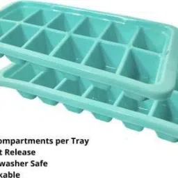 Blue Plastic Ice Cube Tray-21